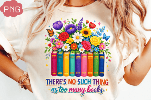 Faux Yarn Floral Bookish Sublimation Png: A Practical Asset for Creative Professionals