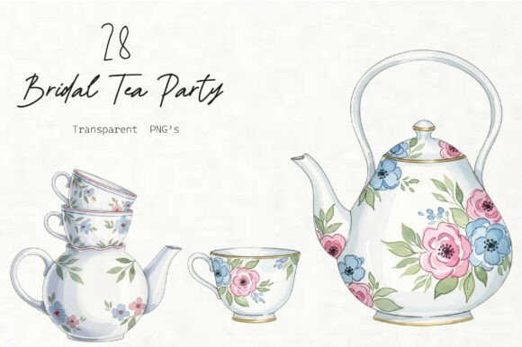 Summer Bridal Tea Party Clipart: A Practical Guide for Creative Workflows