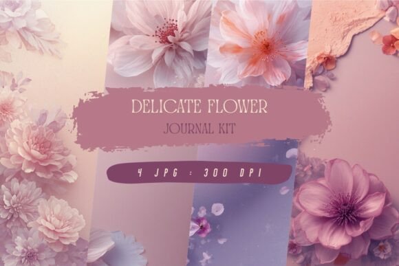 Transform Your Creative Projects with the Delicate Flower Journal Kit